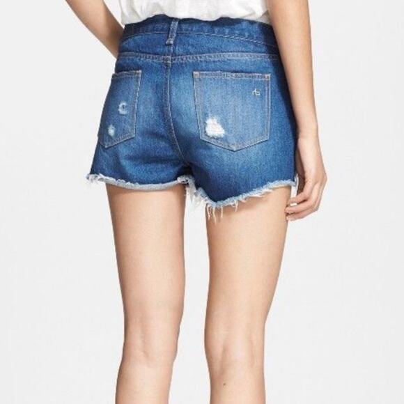 Rag & bone the cut off shorts Freeport wash sz 26 distressed - Picture 2 of 8